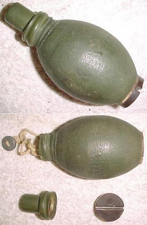 Dutch WW2 No1 Egg Grenade - Click Image to Close